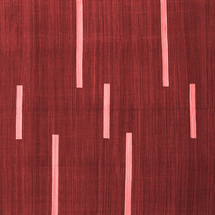 Abstract Red Contemporary Rug, con767red