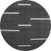Machine Washable Abstract Gray Contemporary Rug, wshcon767gry