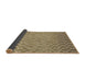 Thickness of Contemporary Brownish Green Modern Rug, con768