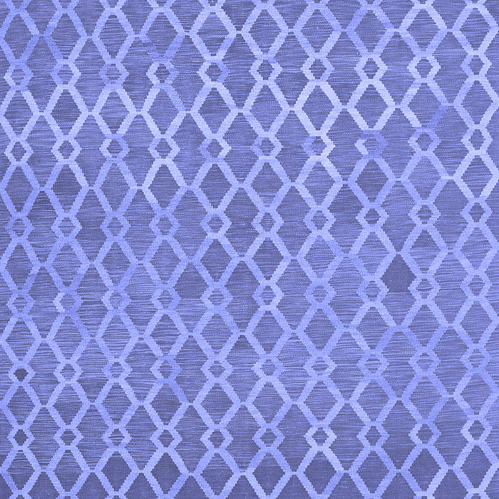 Machine Washable Abstract Blue Contemporary Rug, wshcon768blu