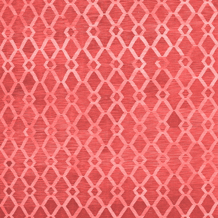 Machine Washable Abstract Red Contemporary Rug, wshcon768red