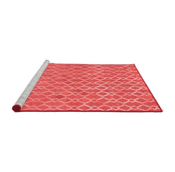 Contemporary Red Washable Rugs