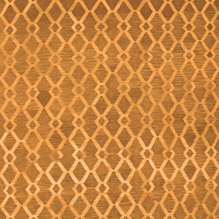 Abstract Orange Contemporary Rug, con768org