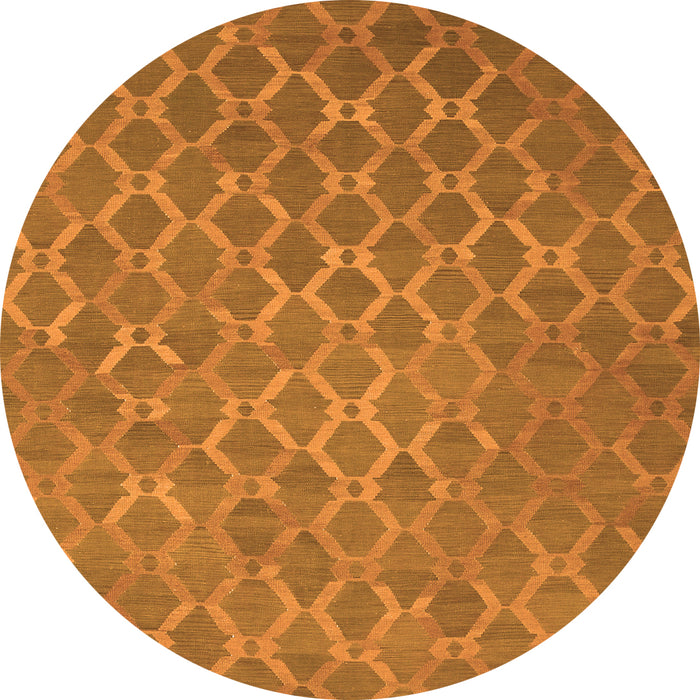 Machine Washable Abstract Orange Contemporary Area Rugs, wshcon769org