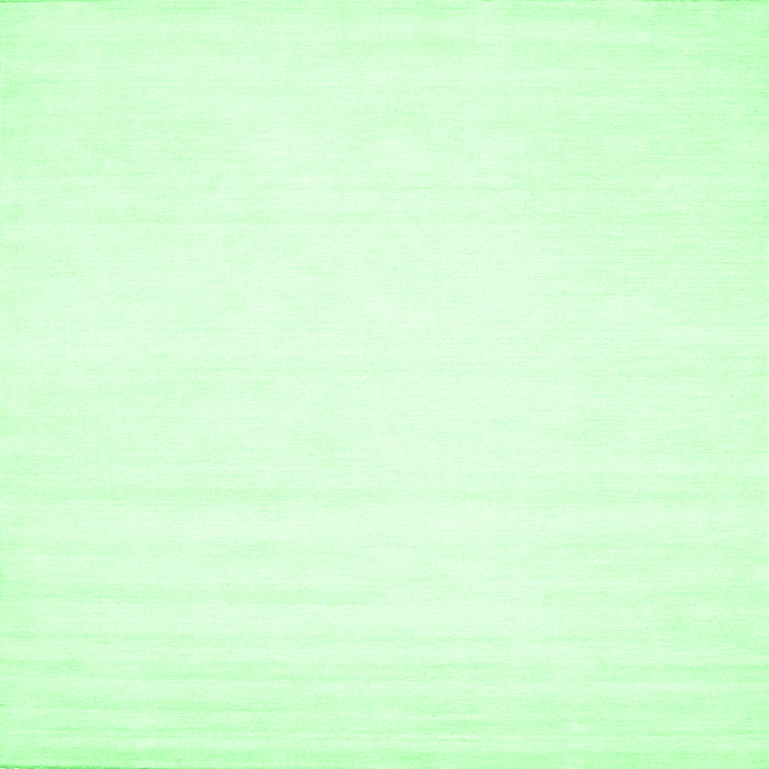 Square Solid Emerald Green Modern Rug, con76emgrn