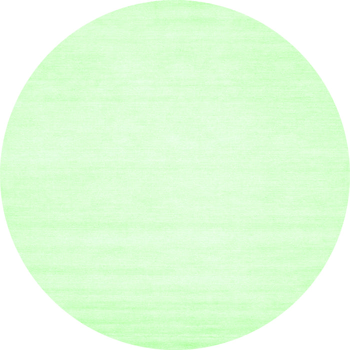 Machine Washable Solid Green Modern Area Rugs, wshcon76grn