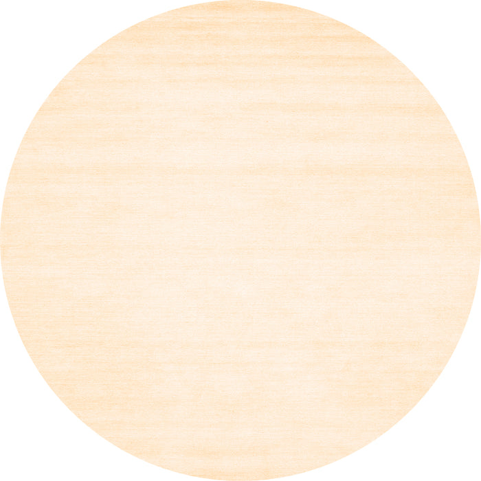 Square Solid Orange Modern Rug, con76org