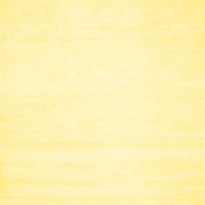 Machine Washable Solid Yellow Modern Rug, wshcon76yw