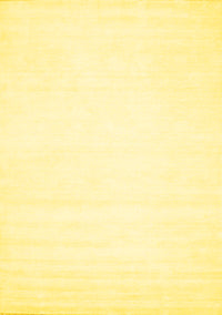 Solid Yellow Modern Rug, con76yw