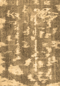 Abstract Brown Contemporary Rug, con770brn