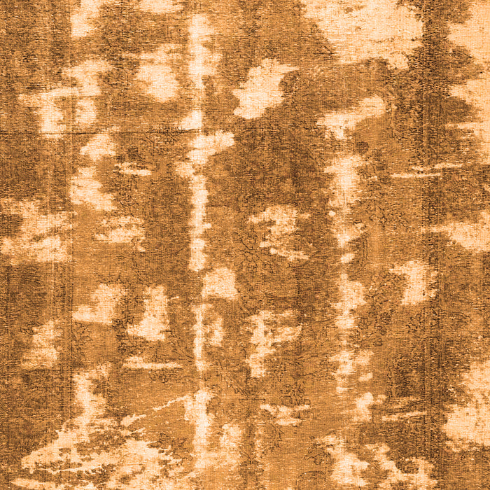 Serging Thickness of Machine Washable Abstract Orange Contemporary Area Rugs, wshcon770org