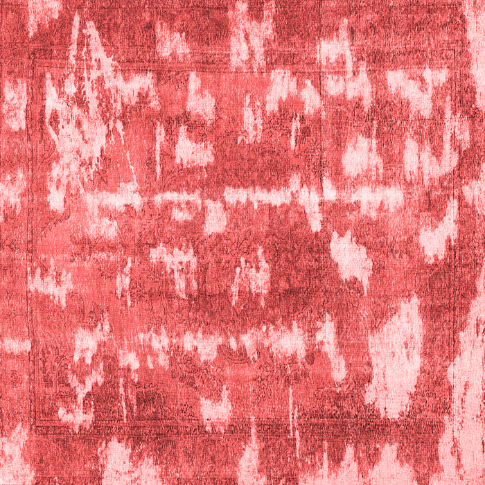 Machine Washable Abstract Red Contemporary Rug, wshcon770red