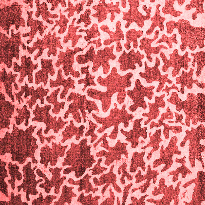 Machine Washable Abstract Red Contemporary Rug, wshcon771red