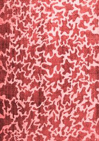 Abstract Red Contemporary Rug, con771red