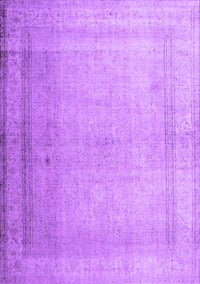 Abstract Purple Contemporary Rug, con772pur