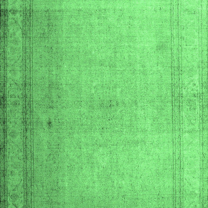 Abstract Emerald Green Contemporary Rug, con772emgrn