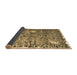 Sideview of Abstract Brown Contemporary Rug, con773brn