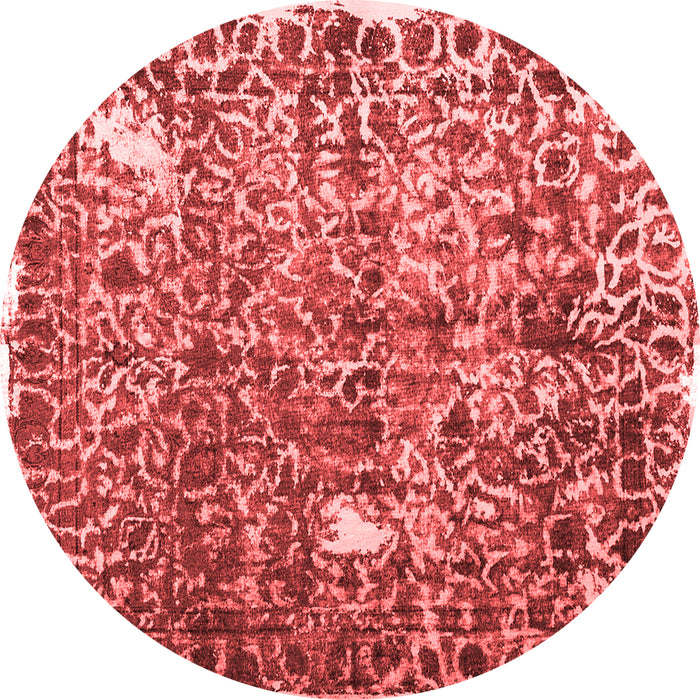 Abstract Red Contemporary Rug, con773red