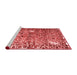 Contemporary Red Washable Rugs