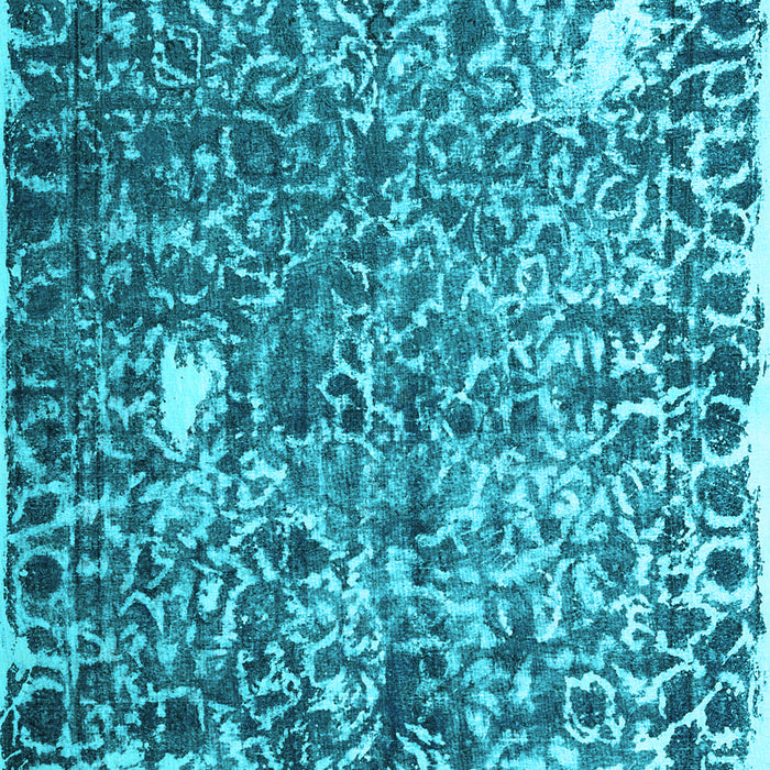 Machine Washable Abstract Light Blue Contemporary Rug, wshcon773lblu