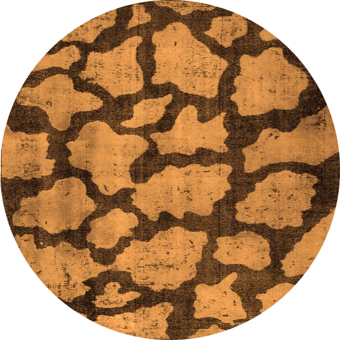 Machine Washable Persian Orange Bohemian Area Rugs, wshcon774org