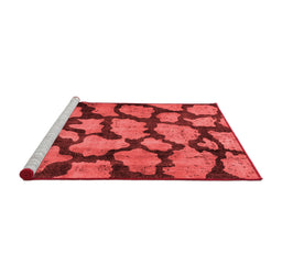 Bohemian Red Washable Rugs