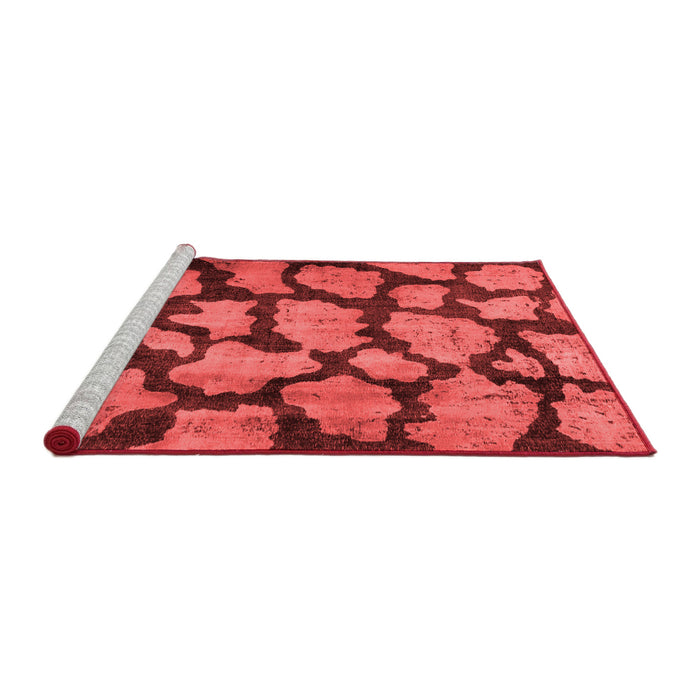 Bohemian Red Washable Rugs