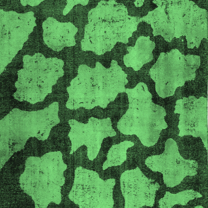 Machine Washable Persian Emerald Green Bohemian Area Rugs, wshcon774emgrn