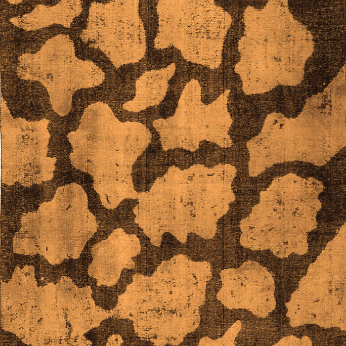 Serging Thickness of Machine Washable Persian Orange Bohemian Area Rugs, wshcon774org