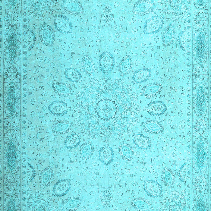 Abstract Light Blue Contemporary Rug, con775lblu