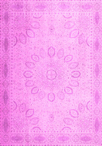 Abstract Pink Contemporary Rug, con775pnk