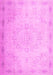 Abstract Pink Contemporary Rug, con775pnk