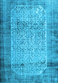 Persian Light Blue Bohemian Rug, con776lblu