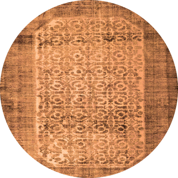 Machine Washable Persian Orange Bohemian Area Rugs, wshcon776org