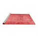 Bohemian Red Washable Rugs