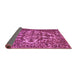 Sideview of Abstract Purple Contemporary Rug, con777pur