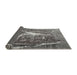 Thickness of Contemporary Dark Gray Modern Rug, con778