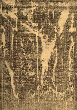 Abstract Brown Contemporary Rug, con778brn