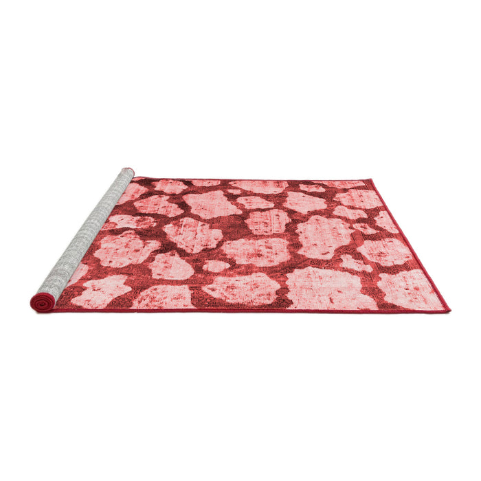 Contemporary Red Washable Rugs