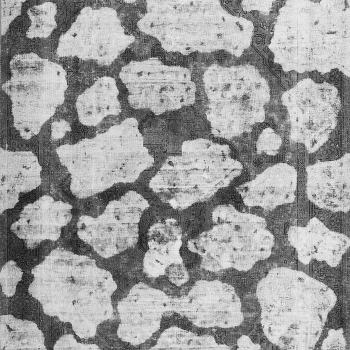 Abstract Gray Contemporary Rug, con779gry