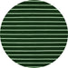 Square Abstract Green Contemporary Rug, con77grn