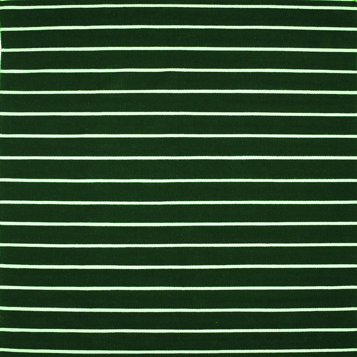 Serging Thickness of Abstract Green Contemporary Rug, con77grn