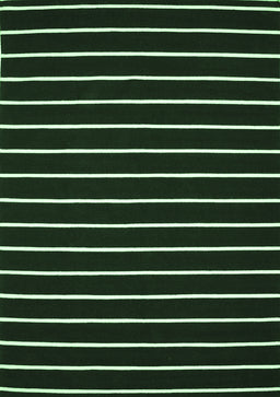 Abstract Emerald Green Contemporary Rug, con77emgrn