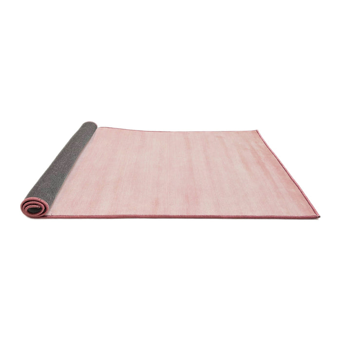 Thickness of Contemporary Pink Modern Rug, con78