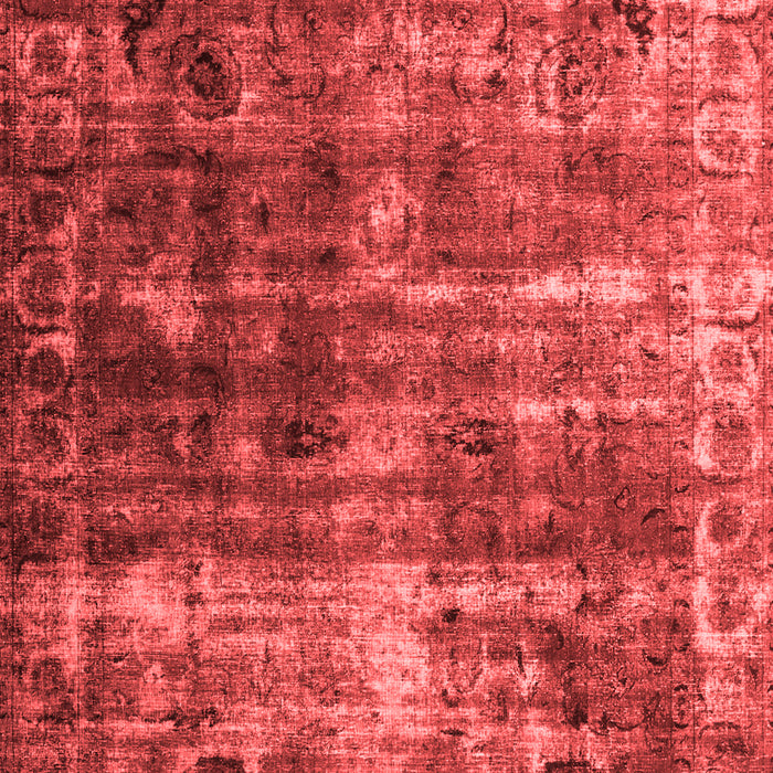 Abstract Red Contemporary Area Rugs