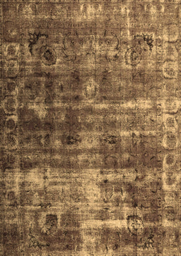 Abstract Brown Contemporary Rug, con780brn