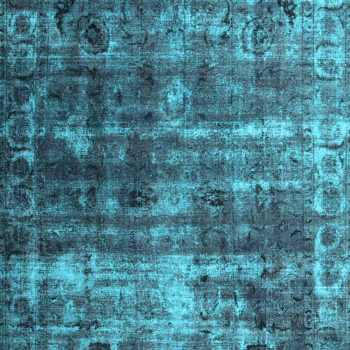 Abstract Light Blue Contemporary Rug, con780lblu