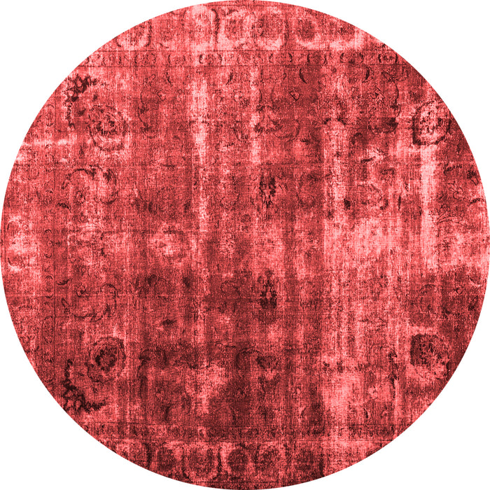 Machine Washable Abstract Red Contemporary Rug, wshcon780red