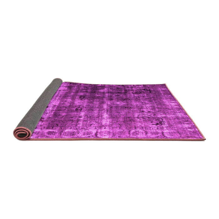 Sideview of Abstract Pink Contemporary Rug, con780pnk