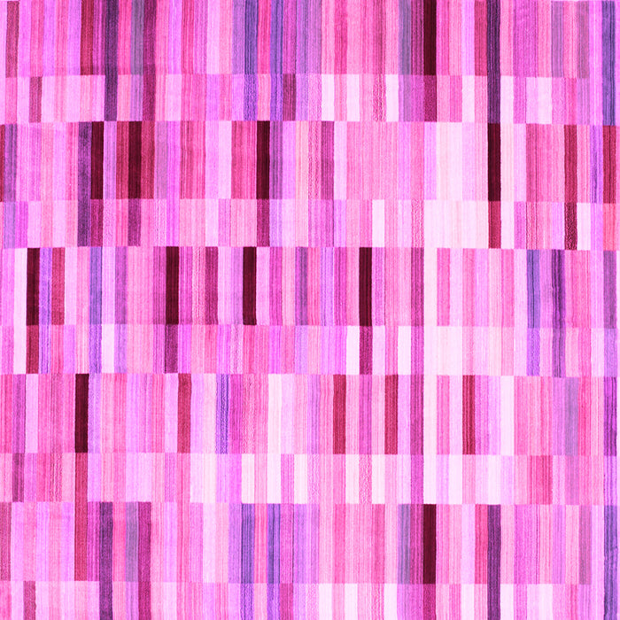 Square Southwestern Pink Country Rug, con781pnk